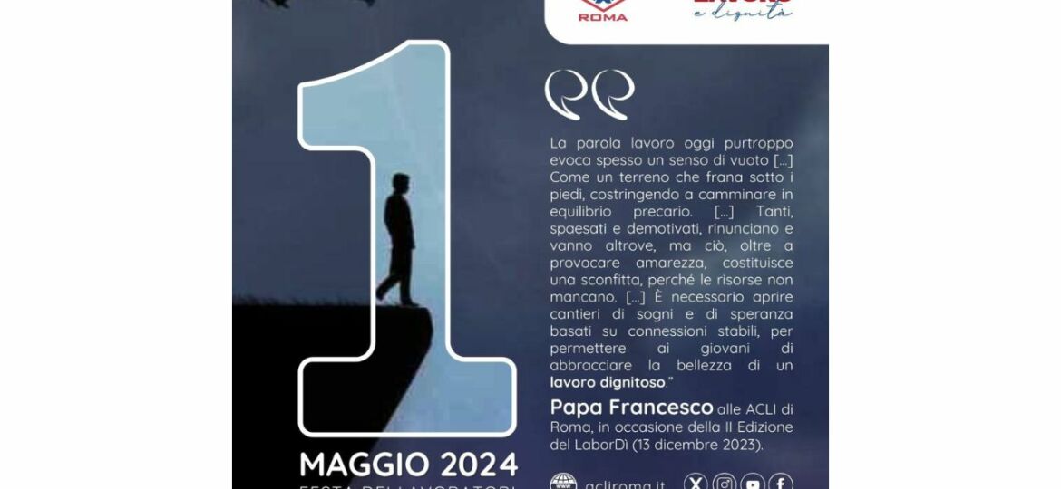 immagine ciopertina 1 maggio 24