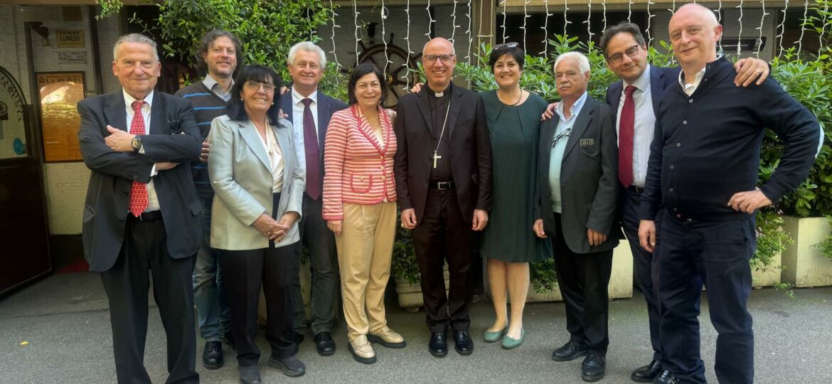 la presidenza acli roma con padre davide carbonaro